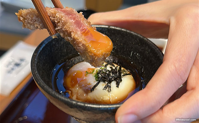 Dip in creamy Signature Onsen Egg