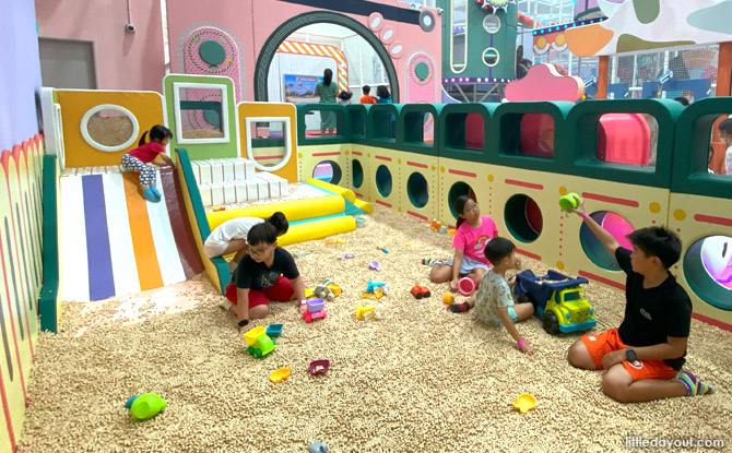 Pellet Pit Picks the Pecks of Petite Children