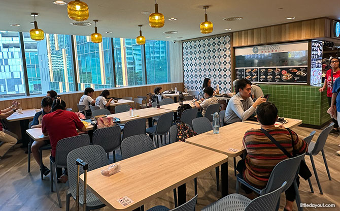 Seats near the window