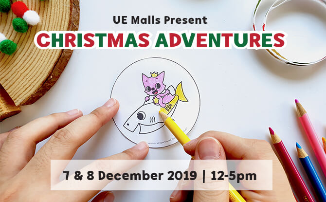 A Christmas Event Pinkfong & Baby Shark Fans Should Never Miss: Christmas Adventures @ UE MALLS header2 (revised)