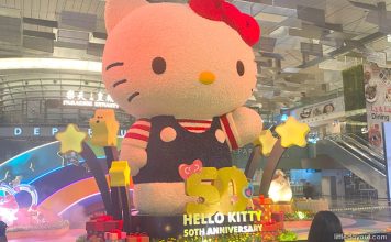 Changi Airport Celebrates Hello Kitty's 50th Anniversary With 8-Metre ...