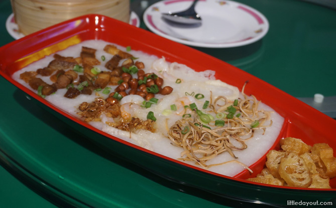 Ting Zai Boat Porridge (S$13.80)