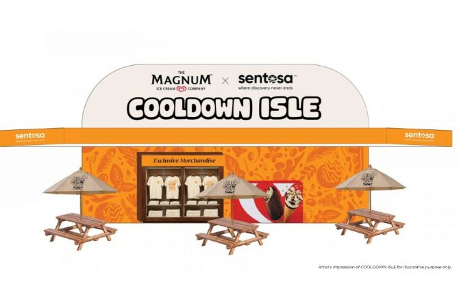HIIT THE BEACH: 8 Interactive Zones At Palawan Beach Sentosa; Opens 24 Oct 1 Cooldown Isle at HIIT THE BEACH, Sentosa
