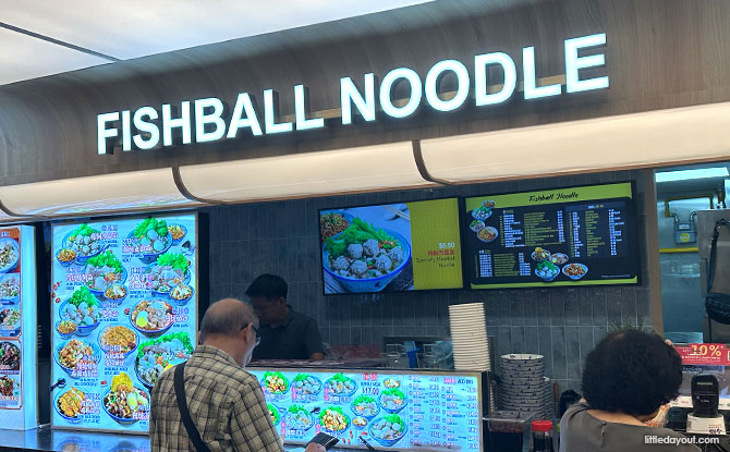 Kopitiam Hillion Mall: 25 Stalls Including Heritage Brands & New Concepts 8 Fishball Noodle
