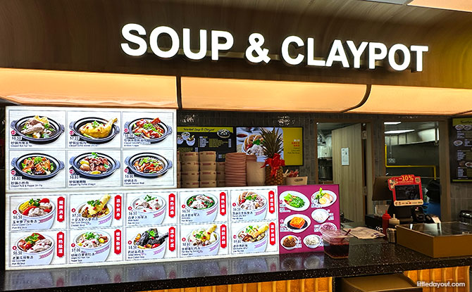 Kopitiam Hillion Mall: 25 Stalls Including Heritage Brands & New Concepts 10 Soup & Claypot