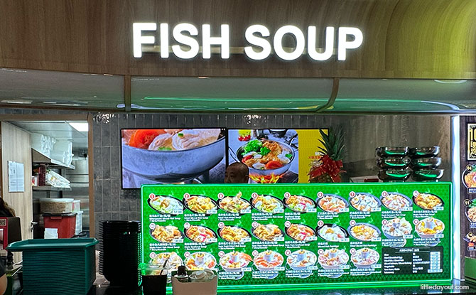 Kopitiam Hillion Mall: 25 Stalls Including Heritage Brands & New Concepts 15 Halim’s Sliced Fish Soup (Halal)