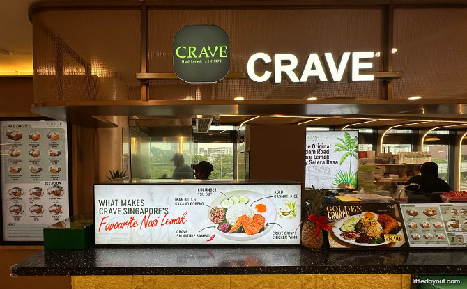 Kopitiam Hillion Mall: 25 Stalls Including Heritage Brands & New Concepts 21 Crave Nasi Lemak (Halal)