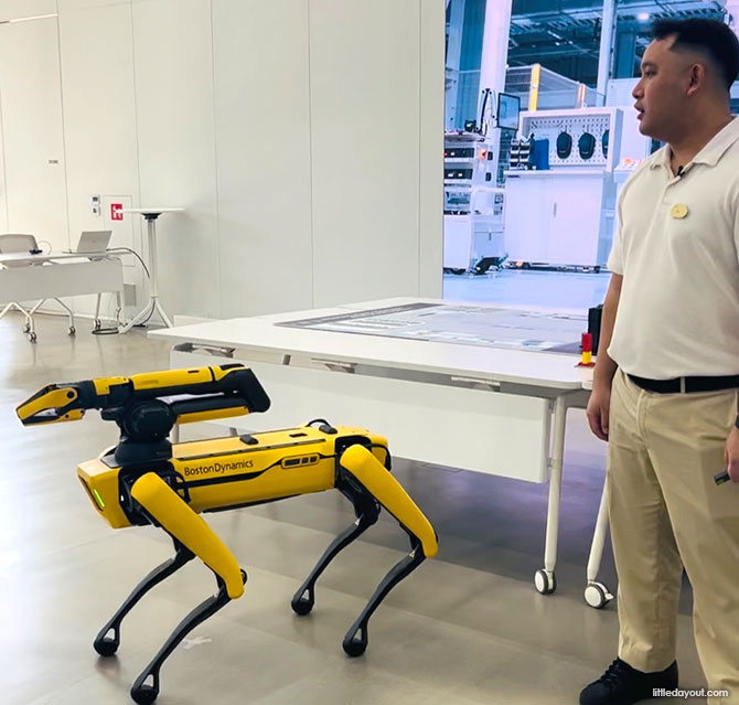 SPOT® the Agile Mobile Robot himself