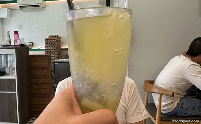 Iced Pineapple Drink