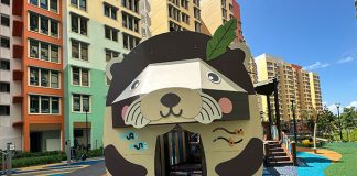Hougang Citrine Playground: Otter & Fishing Village