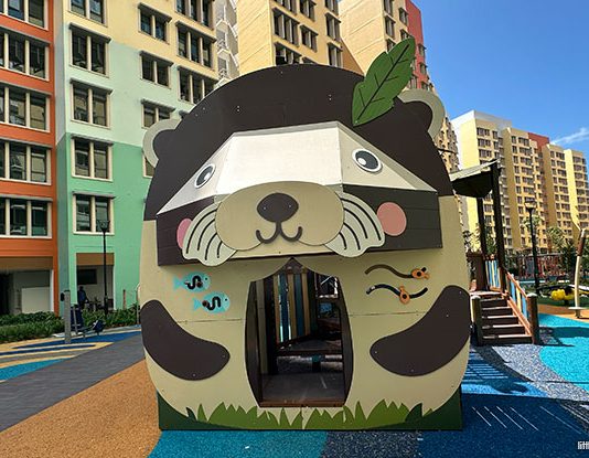Hougang Citrine Playground: Otter & Fishing Village