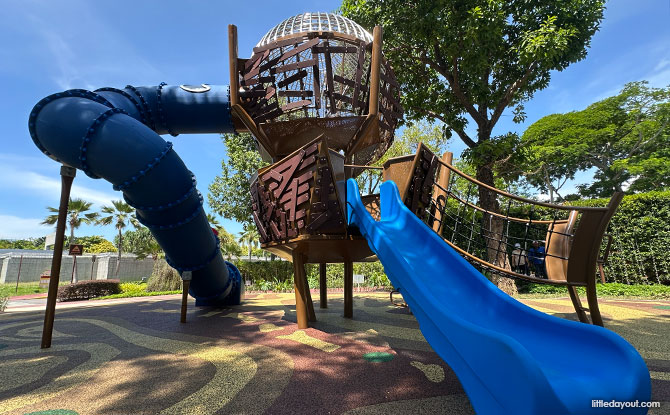 Changi Airport Hub & Spoke Playground: A Sphere of Fun Play Opportunities
