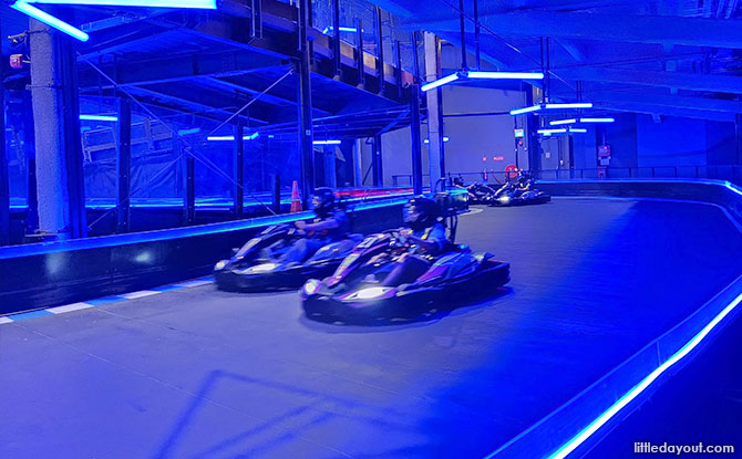 Go Karting at HyperDrive, Sentosa