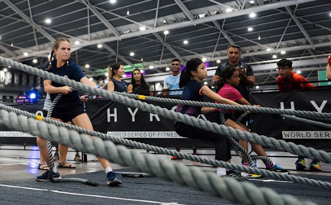 HYROX Youngstars, For 8 To 15 Year Olds, Making Asia Debut In Singapore On 28 & 29 Nov 2026 2 HYROX Youngstars Workout Stations