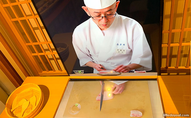 Sit a Sushi Chef's Table