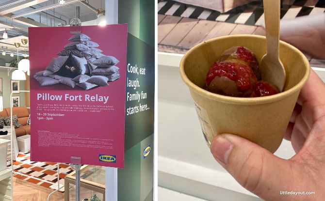 IKEA's Pillow Fort Challenge & Meatball Ice Cream From 18 To 20 Sep IKEA's Pillow Fort Challenge & Meatball Ice Cream From 18 To 20 Sep