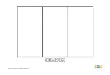 Download Free Belgium Flag Colouring Page