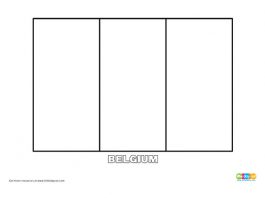 Download Free Belgium Flag Colouring Page