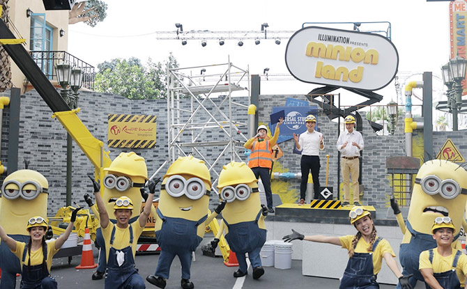 Universal Studios Singapore Breaks Ground On Minion Land Attraction
