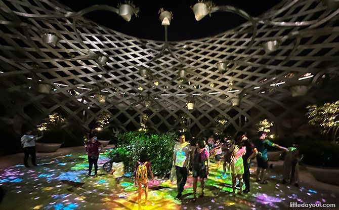 Scented Sphere into a magical interactive light art