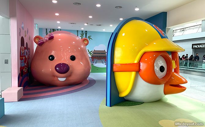 Pororo World Tour themed kids zone