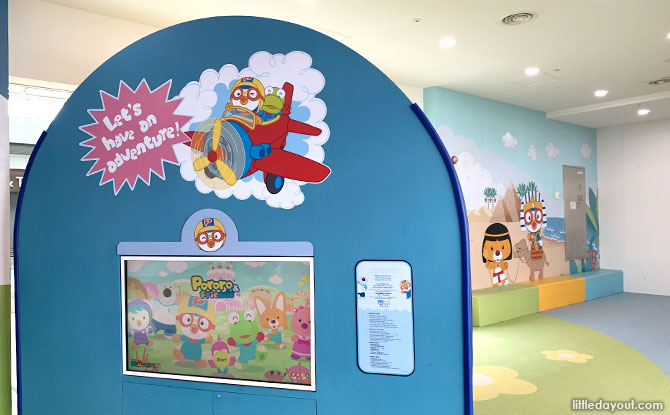 Pororo "touch touch" touch screen