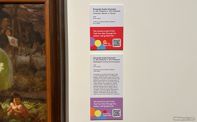 Free "Inside Out 2" Trail At National Gallery Singapore: Feel Your Way Through the Gallery 3 special trail signs