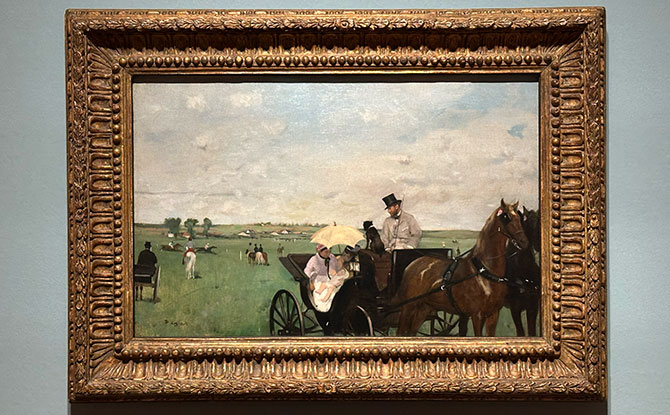 Edgar Degas' At the Races in the Countryside