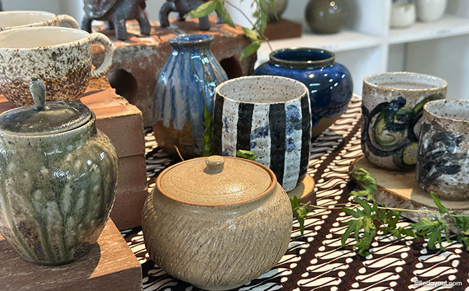 Jalan Bahar Clay Studios: Guan Huat Dragon Kiln & Artist Community 9 works of the artists