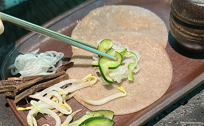Jeju Haenyeo In Singapore: Get A Taste Of Jeju Through This Immersive Dining Experience 5 Bingtteok, a Jeju specialty dish