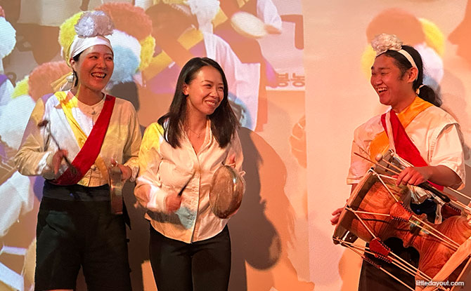 Jeju Haenyeo In Singapore: Get A Taste Of Jeju Through This Immersive Dining Experience 12 guests even got to play traditional instruments