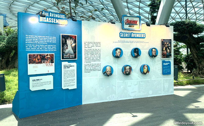 Avengers milestones at Canopy Park, Jewel