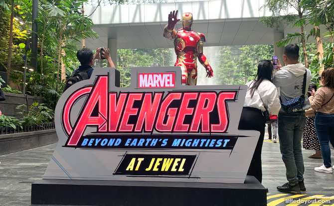 Avengers: Beyond Earth’s Mightiest At Jewel Changi Airport – Enter The Marvel Universe With 3D Installations & Interactive Displays