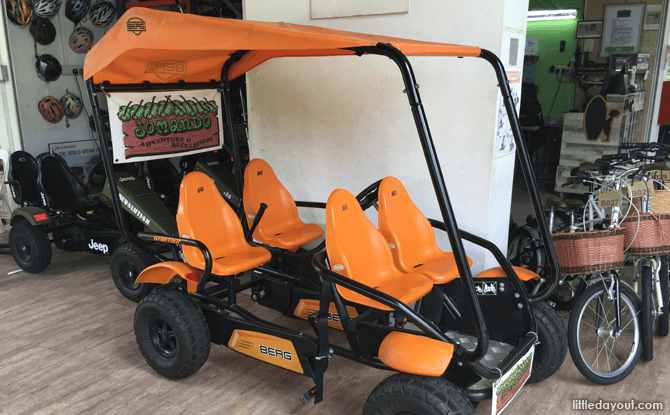 Pedal Go-kart at Jomando, Punggol Bike Rental