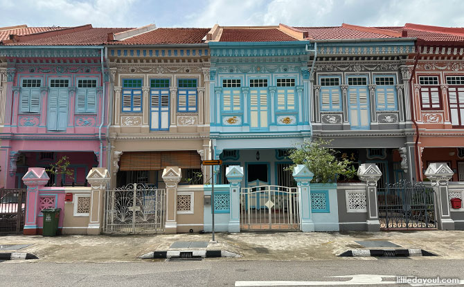 Koon Seng Road Colourful Houses