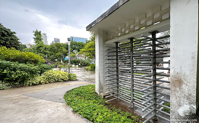 River Valley Swimming Complex turnstiles