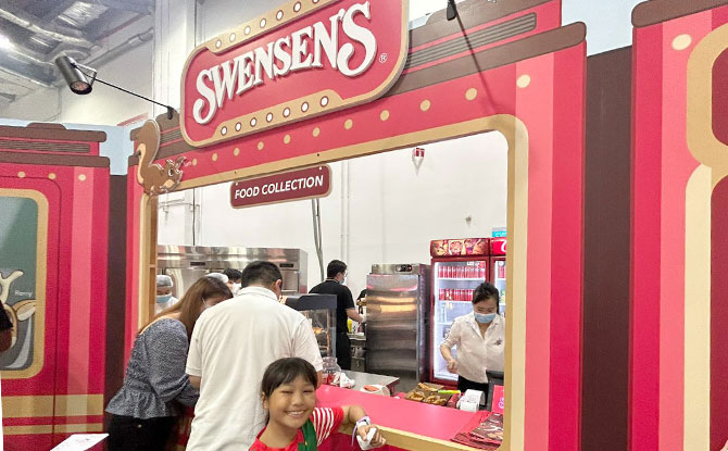 Jumptopia Playful Wonders' official Food & Beverage partner, Swensen’s