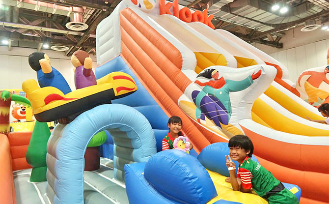 Bouncy Castle at Marina Bay Sands