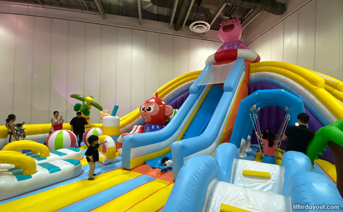 Bouncy Castles Galore at Jumptopia Triple Jump Zones