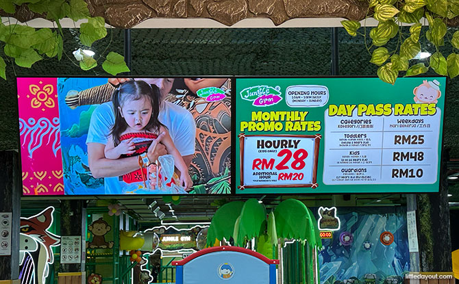 Jungle Gym SKS City Mall JBCC: Jungle-Themed Indoor Playground 9 Prices for Entry to Jungle Gym at SKS Mall