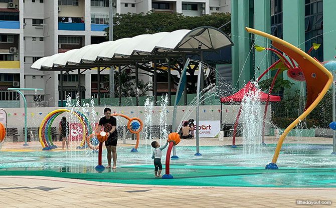 Jurong East Swimming Complex: Water Play, Wave Pool & Lazy River 2 Water Play Splash Pad
