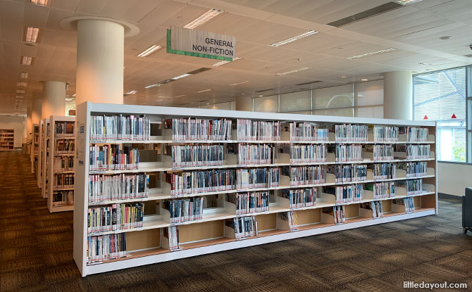 Collections at the Jurong Regional Library