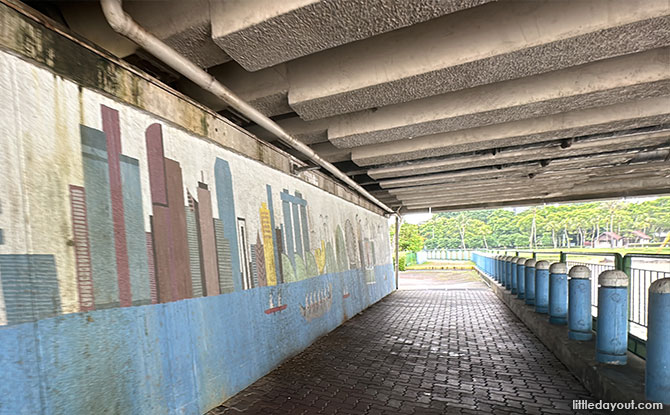 Murals under Merdeka Bridge