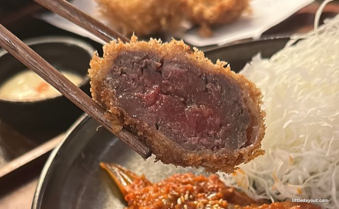 Katsu By Kyu: Singapore's 1st Tonkatsu Specialist Serving Jeju Pork Exclusively 4 Panko Crusted Beef Short-rib Patty