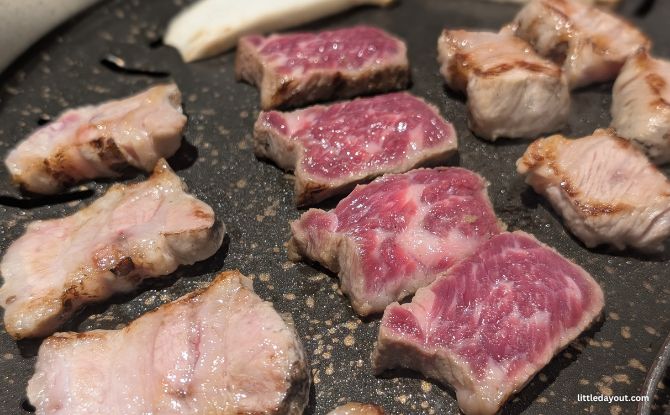 Keum Eun Don Korean BBQ: Seoul's Idol-Favourite Grill House Lands In Hillview 5 thick and marbled Prime Beef Short Rib