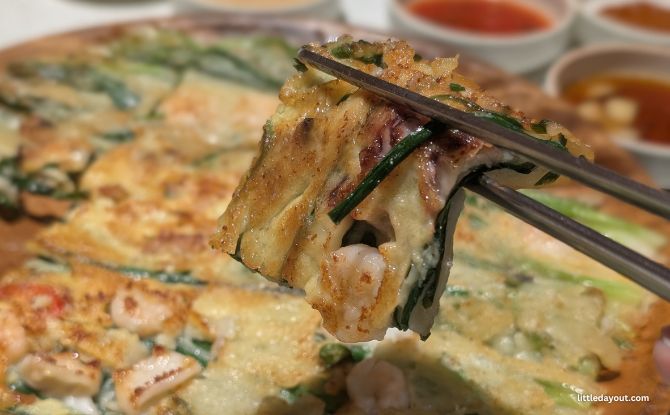 Keum Eun Don Korean BBQ: Seoul's Idol-Favourite Grill House Lands In Hillview 3 Seafood Pajeon ($25+)