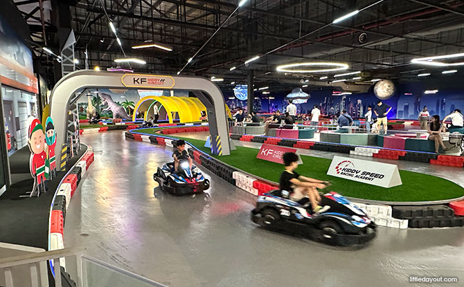 Go Karting for Kids in a Johor Bahru Mall: KF Kiddy Circuit