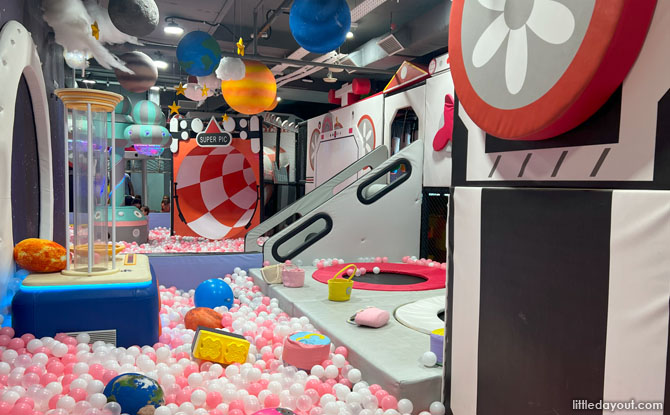Kidodo Space offers a compact adventure packed space-themed experience for kids