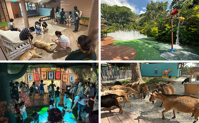 Kidzworld: Singapore Zoo's New Children's Play Area With Petting Zoo & Home Of The Ranger Buddies