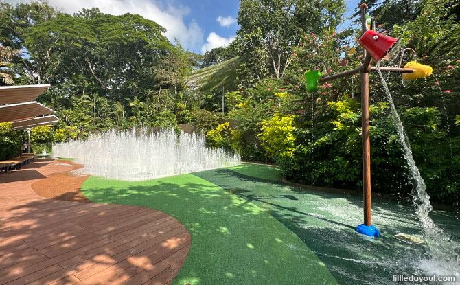 Splish Splash: Water Playground at the Singapore Zoo's Kidzworld